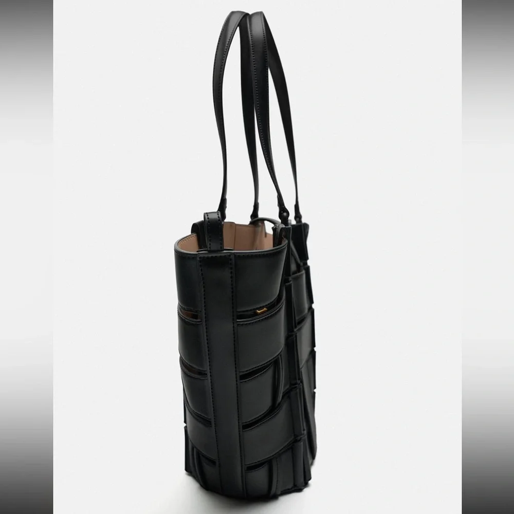 ZARA TOTE BAG - Picture 6 of 10